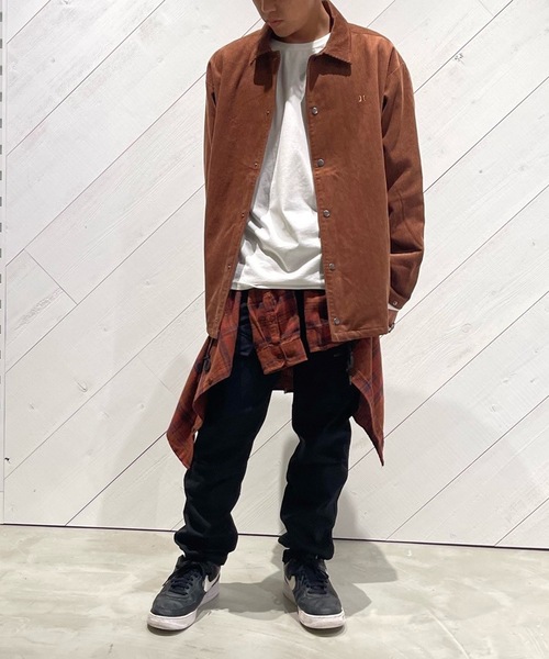 Hurley (ハーレー)の「M CORDUROY COACHES JACKET / ハーレーコーチジャケット(その他アウター・メンズ・ネイビー/ブラウン/グレー・SMALL/MEDIUM/LARGE/X-LARGE)」の13枚目の写真
