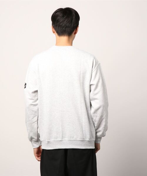 VALLIS by FACTOTUM(ヴァリスバイファクトタム)の「【VALLIS by FACTOTUM】別注レタードスウェットトレーナー(スウェット・メンズ・ライトグレー・SMALL)」の3枚目の写真