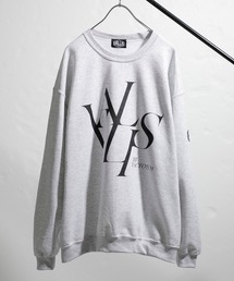 VALLIS by FACTOTUM | 【VALLIS by FACTOTUM】別注レタードスウェットトレーナー(スウェット)