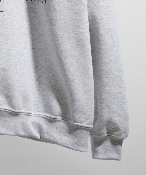 VALLIS by FACTOTUM(ヴァリスバイファクトタム)の「【VALLIS by FACTOTUM】別注レタードスウェットトレーナー(スウェット・メンズ・ライトグレー・SMALL)」の9枚目の写真