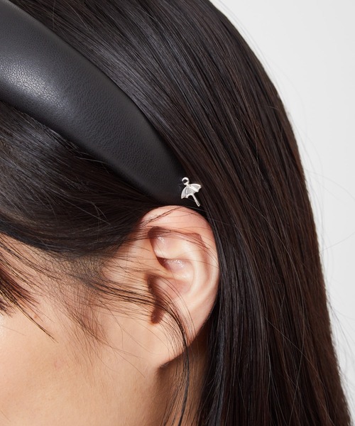 Arnold Palmer（アーノルドパーマー）の「フェイクレザー カチューシャ（カチューシャ・レディース・ライトブラウン/ブラック・ﾌﾘ-）」の6枚目の写真