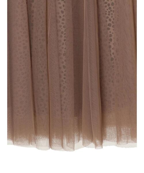 Green　Parks（グリーンパークス）の「・furry rate リバーシブルチュールスカート＊（スカート・レディース・ベージュ/ブラック・FREE）」の21枚目の写真