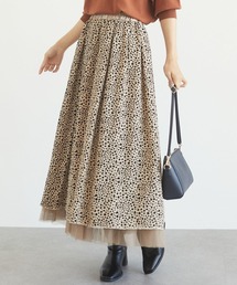 Green　Parks | ・furry rate リバーシブルチュールスカート＊(スカート)