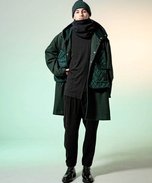 C DIEM(カルペディエム)の「C DIEM(カルペディエム)ツータックストレッチコーデュロイパンツ(その他パンツ・メンズ・ブラック/キャメル・M/L/S)」の16枚目の写真