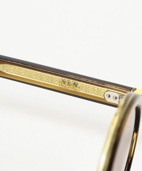 BEAMS（ビームス）の「NEW. / HURLEY'S（メガネ・メンズ・ブラック/ブラウン・ONE SIZE）」の5枚目の写真