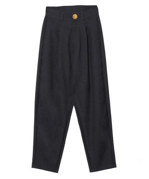 PAMEO POSE（パメオポーズ）の「Inverted Triangle Trousers Black（スラックス・レディース・ブラック・S/M）」の7枚目の写真