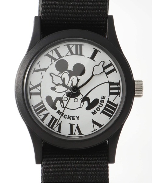 Disney（ディズニー）の「【Sur Mesure / シュールメジュール】HIROB Exclusive Mickey Jump【 ウォッチ 】（アナログ腕時計・レディース・ブラック・FREE）」の8枚目の写真