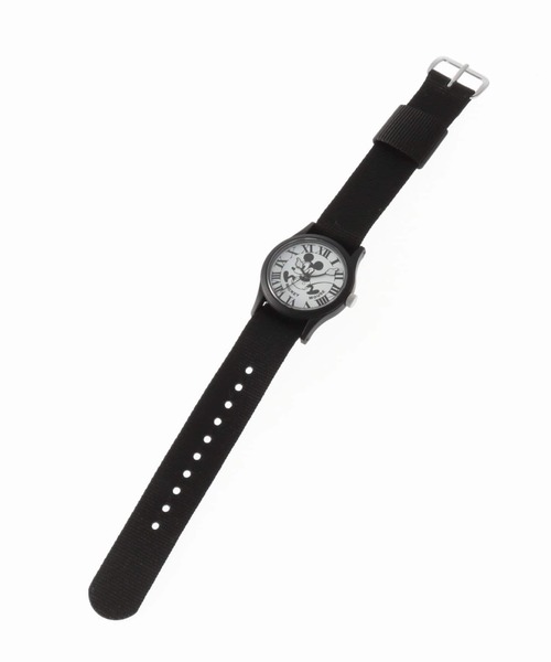 Disney（ディズニー）の「【Sur Mesure / シュールメジュール】HIROB Exclusive Mickey Jump【 ウォッチ 】（アナログ腕時計・レディース・ブラック・FREE）」の3枚目の写真