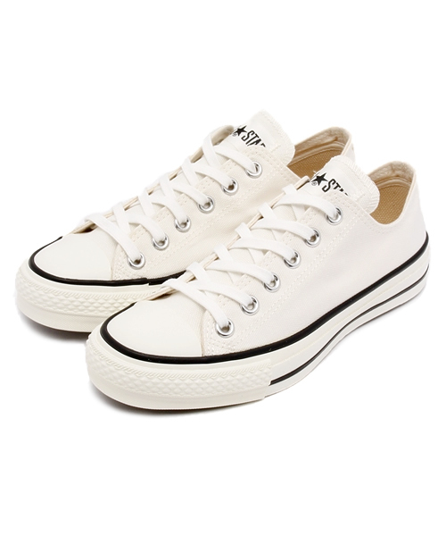 SHIPS for women（シップスフォーウィメン）の「CONVERSE:CANVAS ALL STAR J OX◇（スニーカー・レディース・ホワイト/ブラック・45/50/55/40/35）」の2枚目の写真