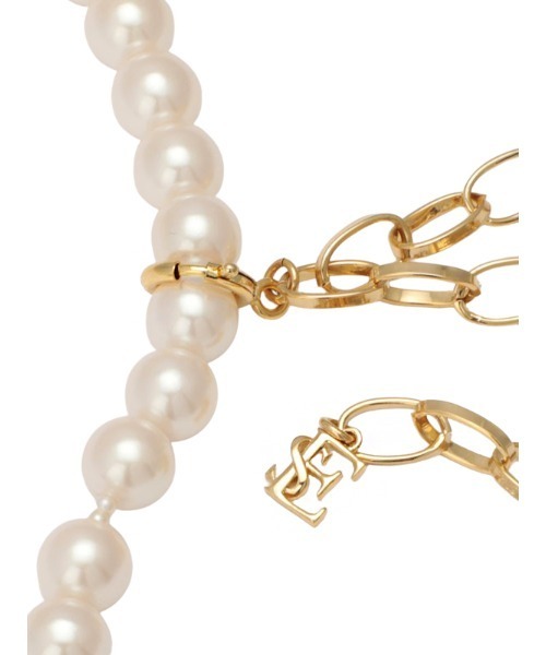 EIMY ISTOIRE（エイミーイストワール）の「パールチェーンチョーカー（チョーカー・レディース・ゴールド・FREE）」の5枚目の写真