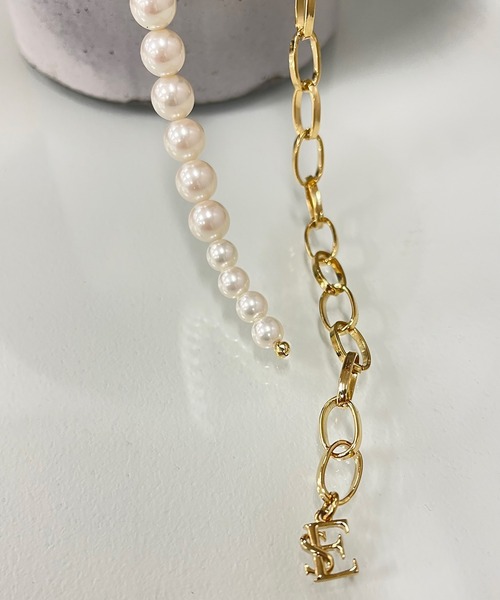 EIMY ISTOIRE（エイミーイストワール）の「パールチェーンチョーカー（チョーカー・レディース・ゴールド・FREE）」の7枚目の写真