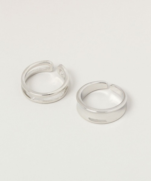 RAGEBLUE（レイジブルー）の「2セット/ダブルリング/260714（リング・メンズ・オフホワイト/ホワイト/その他6/その他1/その他4/その他5/ブラック/その他8/その他7・FREE）」の13枚目の写真