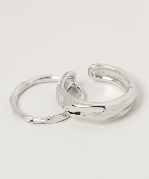 RAGEBLUE（レイジブルー）の「2セット/ダブルリング/260714（リング・メンズ・オフホワイト/ホワイト/その他6/その他1/その他4/その他5/ブラック/その他8/その他7・FREE）」の20枚目の写真