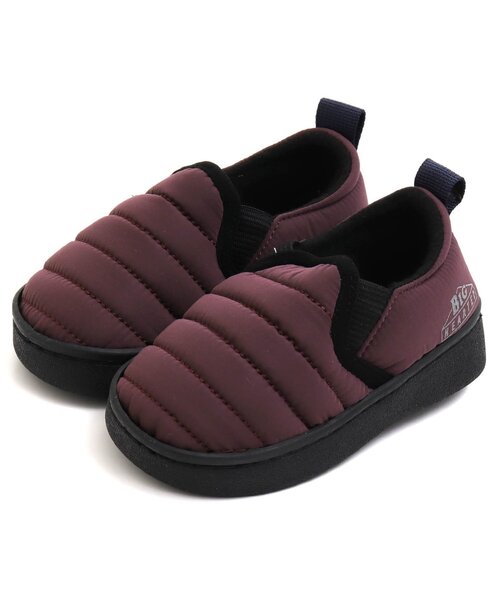 F.O.KIDS（エフオーキッズ）の「中綿スリッポン（スリッポン・キッズ・ブラック/パープル/カーキ/カモフラージュ・15 /20/18/17/19/14/16）」の2枚目の写真