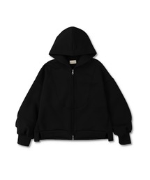 バックフリルボンディングパーカー