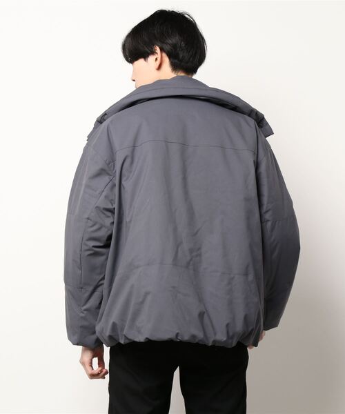 Burner（バーナー）の「【BURNER SELECT】ポリストレッチ ボリューム中綿ジャケット（ブルゾン・メンズ・チャコールグレー/ブラック/オリーブ・M/L/XL）」の5枚目の写真