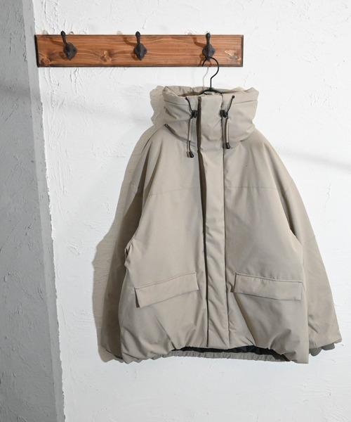 Burner（バーナー）の「【BURNER SELECT】ポリストレッチ ボリューム中綿ジャケット（ブルゾン・メンズ・チャコールグレー/ブラック/オリーブ・M/L/XL）」の3枚目の写真