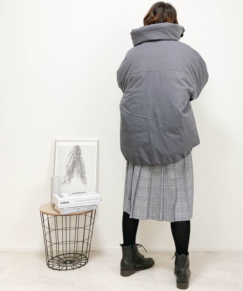 Burner（バーナー）の「【BURNER SELECT】ポリストレッチ ボリューム中綿ジャケット（ブルゾン・メンズ・チャコールグレー/ブラック/オリーブ・M/L/XL）」の21枚目の写真