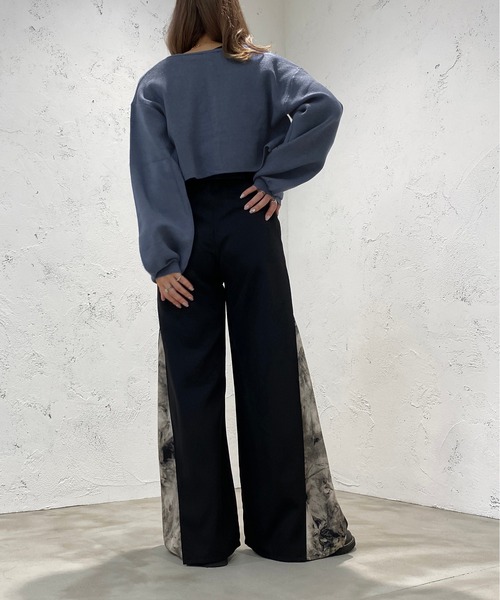 apres jour mignon（アプレジュールミニョン）の「スリット柄見えパンツ【ZOZOTOWN限定アイテム】（その他パンツ・レディース・ブラウン系その他/ブラック系その他・X-LARGE/MEDIUM/SMALL）」の17枚目の写真