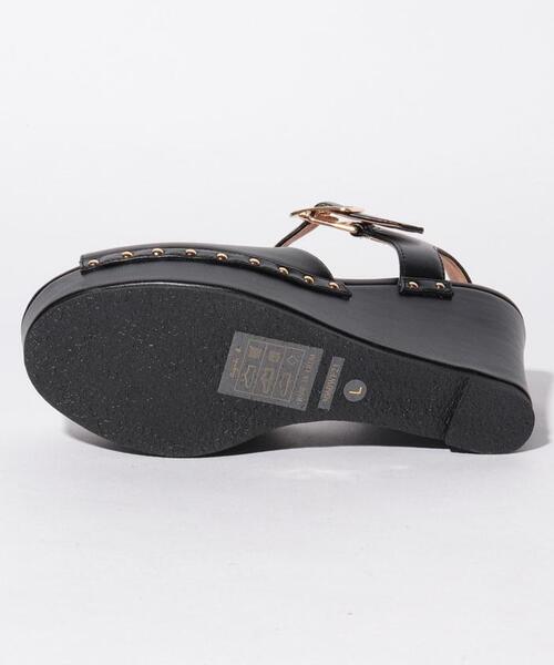 To b. by agnes b.（トゥービーバイアニエスベー）の「WF23 CHAUSSURES プラットフォームサンダル（サンダル・レディース・ベージュ・MEDIUM）」の4枚目の写真