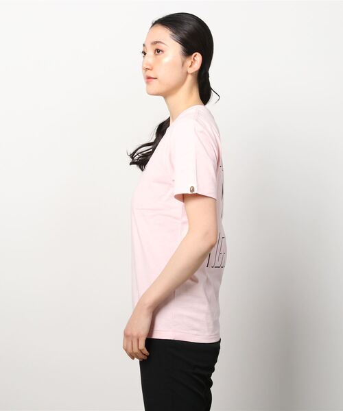 A BATHING APE(アベイシングエイプ)の「APE HEAD ONE POINT TEE #2 L(Tシャツ/カットソー・レディース・ブラック/ホワイト/グレー/ピンク・X-SMALL/MEDIUM/SMALL)」の5枚目の写真