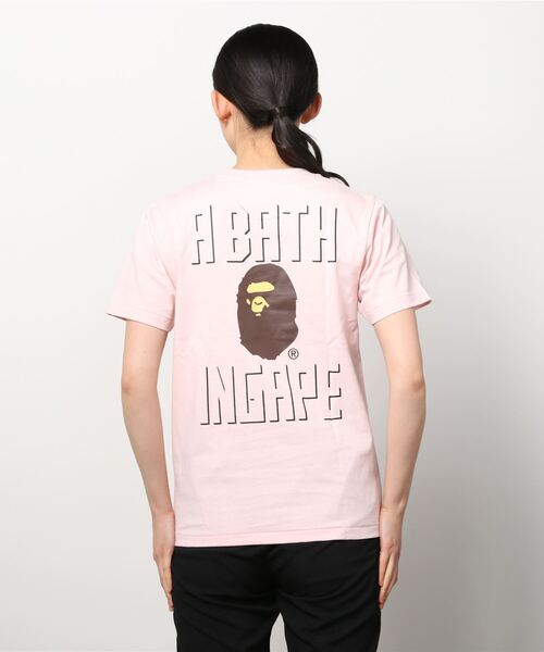 A BATHING APE(アベイシングエイプ)の「APE HEAD ONE POINT TEE #2 L(Tシャツ/カットソー・レディース・ブラック/ホワイト/グレー/ピンク・X-SMALL/MEDIUM/SMALL)」の6枚目の写真