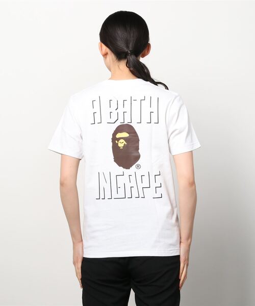 A BATHING APE(アベイシングエイプ)の「APE HEAD ONE POINT TEE #2 L(Tシャツ/カットソー・レディース・ブラック/ホワイト/グレー/ピンク・X-SMALL/MEDIUM/SMALL)」の8枚目の写真