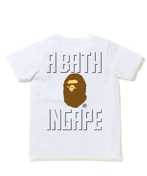 A BATHING APE(アベイシングエイプ)の「APE HEAD ONE POINT TEE #2 L(Tシャツ/カットソー・レディース・ブラック/ホワイト/グレー/ピンク・X-SMALL/MEDIUM/SMALL)」の2枚目の写真