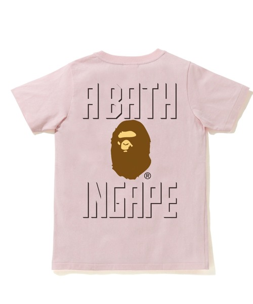 A BATHING APE(アベイシングエイプ)の「APE HEAD ONE POINT TEE #2 L(Tシャツ/カットソー・レディース・ブラック/ホワイト/グレー/ピンク・X-SMALL/MEDIUM/SMALL)」の4枚目の写真