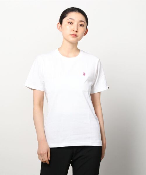A BATHING APE(アベイシングエイプ)の「APE HEAD ONE POINT TEE #2 L(Tシャツ/カットソー・レディース・ブラック/ホワイト/グレー/ピンク・X-SMALL/MEDIUM/SMALL)」の20枚目の写真