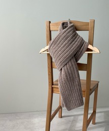 LE MORE | ウールリブストール(マフラー)