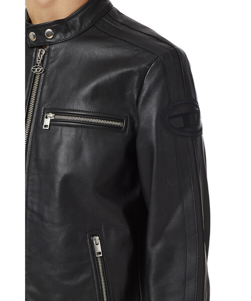 DIESEL（ディーゼル）の「メンズ レザージャケット（ライダースジャケット・メンズ・ブラック・SMALL/MEDIUM/X-LARGE/X-SMALL/LARGE）」の11枚目の写真