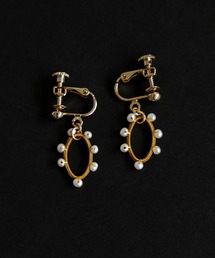 【 AMB100貨 】ケッショウ ダエン イヤリング