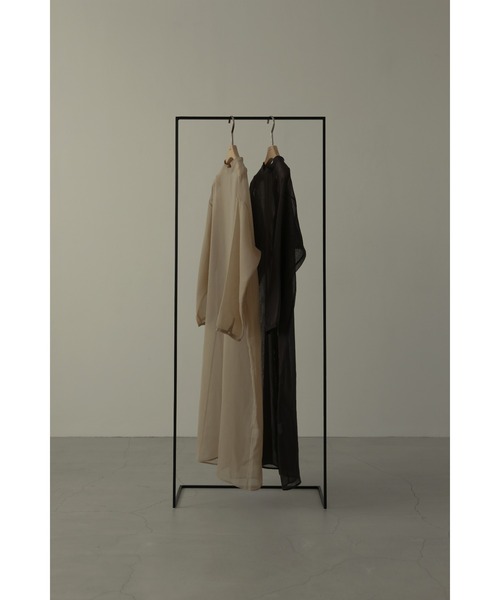 セール】【LA PEAU DE GEM】シアーバックボタンマキシワンピース