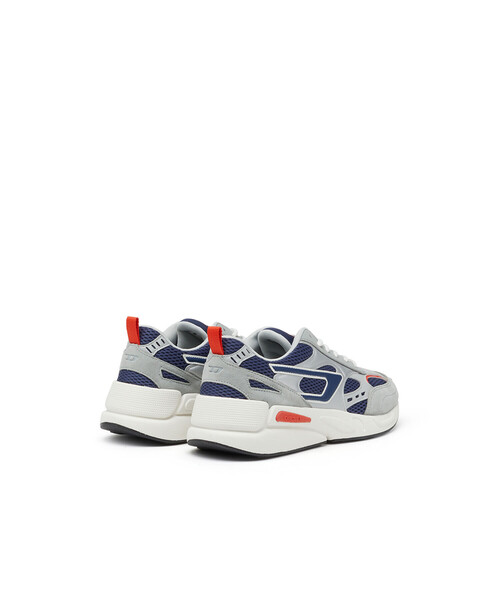 DIESEL（ディーゼル）の「メンズ 異素材MIX エアメッシュ スニーカー（スニーカー・メンズ・ブルー/ブラック/ホワイト/ブラック系その他・42/40/43/44/41）」の18枚目の写真