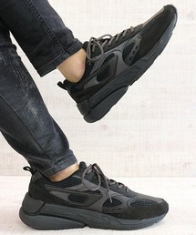 DIESEL | メンズ 異素材MIX エアメッシュ スニーカー(スニーカー)