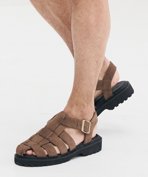 ikka（イッカ）の「グルカサンダル（サンダル・メンズ・ブラック/ベージュ・M/L）」の14枚目の写真