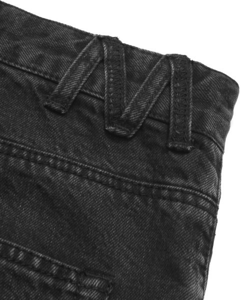 MAHAGRID(マハグリッド)の「【mahagrid】LOOSE FIT DENIM PANT / マハグリッド ルーズフィット デニムパンツ(デニムパンツ・メンズ・ライトブルー/ブラック・LARGE/MEDIUM)」の7枚目の写真