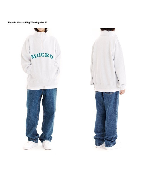 MAHAGRID(マハグリッド)の「【mahagrid】LOOSE FIT DENIM PANT / マハグリッド ルーズフィット デニムパンツ(デニムパンツ・メンズ・ライトブルー/ブラック・LARGE/MEDIUM)」の10枚目の写真