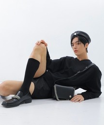 【BASIC COTTON/ベーシックコットン】22SS MIX MTM/ミックスエムティーエム スウェット VネックMTM