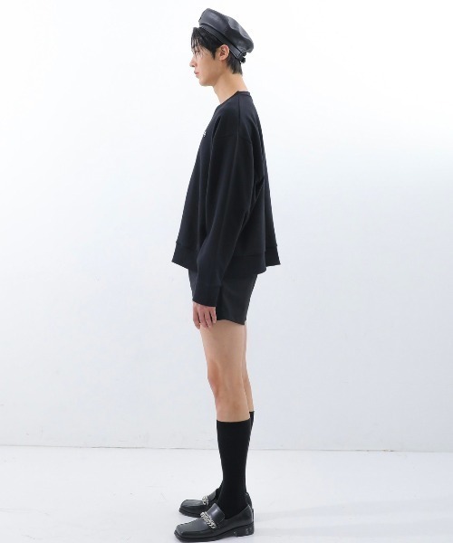 BASIC COTTON(ベーシックコットン)の「【BASIC COTTON/ベーシックコットン】22SS MIX MTM/ミックスエムティーエム スウェット VネックMTM(スウェット・メンズ・ホワイト/ブラック/ブラック×ブラック・ONE SIZE)」の22枚目の写真