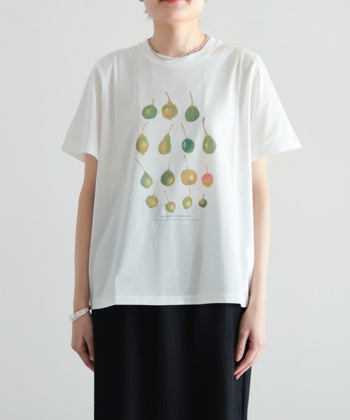 NOMBRE IMPAIR(ノンブルアンペール)の「アートプリント 半袖TEE(Tシャツ/カットソー・レディース・ホワイト・FREE)」の7枚目の写真