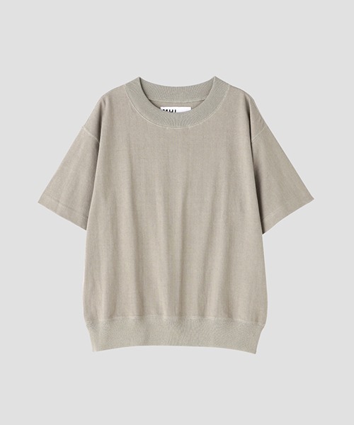 MHL. ニット　ROUGH COTTON MHL./ROUGH COTTON CARDIGAN (GRAY)