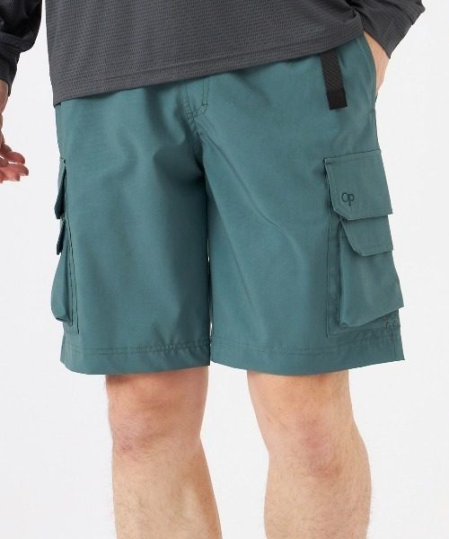 Ocean Pacific（オーシャンパシフィック）の「OP/オーピー 水陸両用 カーゴショーツ/ウェビングベルト ビッグポケット/ハーフパンツ 無地ショーツ 512761（カーゴパンツ・メンズ・グレー/カーキ/グリーン・L/M/XL）」の14枚目の写真