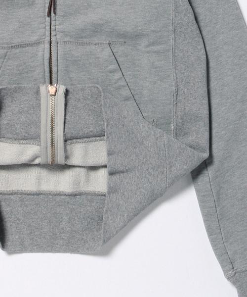 REMI RELIEF（レミレリーフ）の「REMI RELIEF×Ray BEAMS / 別注 スウェットパーカー（パーカー・レディース・オフホワイト/グレー/グリーン/ネイビー・ONE SIZE）」の12枚目の写真