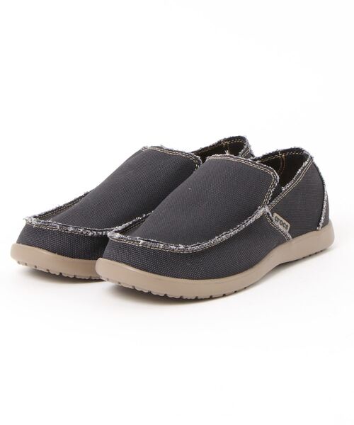 crocs（クロックス）の「クロックス crocs サンタクルーズ メン Santa Cruz M（ローファー・メンズ・カーキブラウン/ブラック×カーキ/ブラウン・29cm/28cm/26cm/27cm/25cm）」の4枚目の写真
