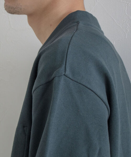 GLOSTER（グロスター）の「【GLOSTER/グロスター】ワークジップ裏毛カーディガン（カーディガン/ボレロ・メンズ・ダークグリーン/グレー/オレンジ・MEDIUM/LARGE）」の22枚目の写真