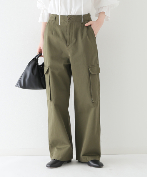 B.C STOCK（ベーセーストック）の「カーゴパンツ◆（その他パンツ・レディース・ベージュ/カーキ・SMALL/MEDIUM）」の14枚目の写真