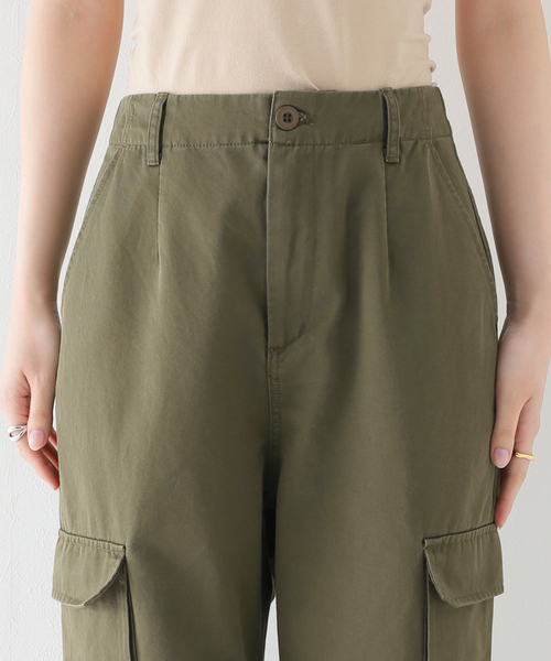 B.C STOCK（ベーセーストック）の「カーゴパンツ◆（その他パンツ・レディース・ベージュ/カーキ・SMALL/MEDIUM）」の20枚目の写真