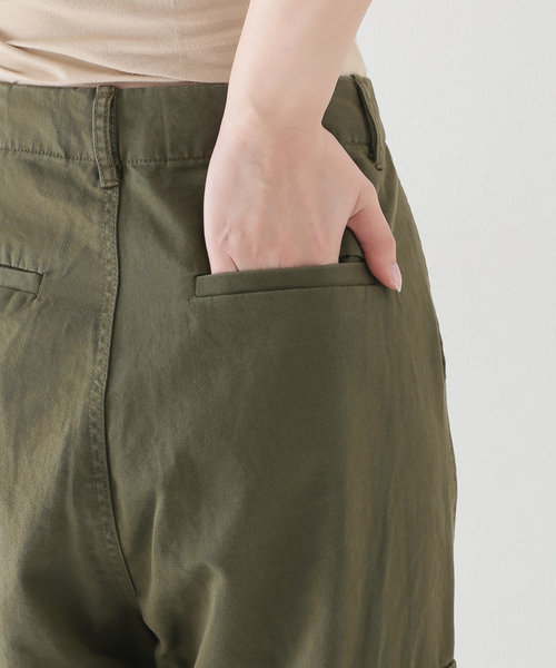 B.C STOCK（ベーセーストック）の「カーゴパンツ◆（その他パンツ・レディース・ベージュ/カーキ・SMALL/MEDIUM）」の22枚目の写真